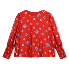 Blouse fluide imprim&eacute;e KENZO KIDS 
                    FILLE