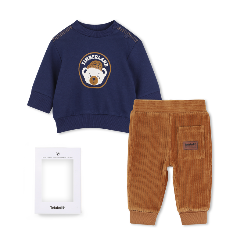 Sweat- en broekset TIMBERLAND 
                        BOY