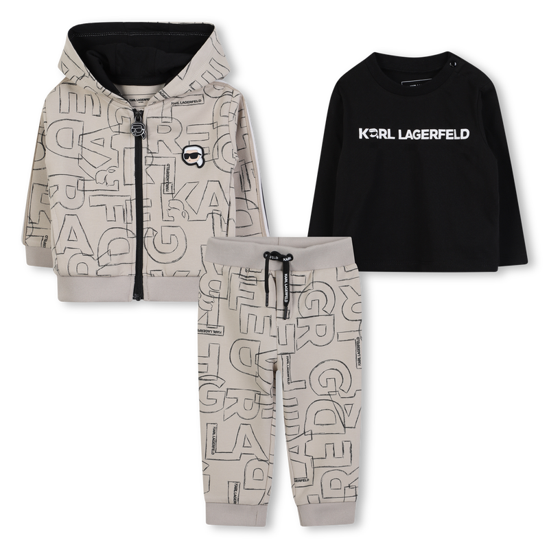 Ensemble trois pi&egrave;ces KARL LAGERFELD KIDS 
                        GARCON