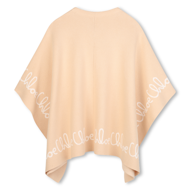 Gebreide cape CHLOE 
                        GIRL