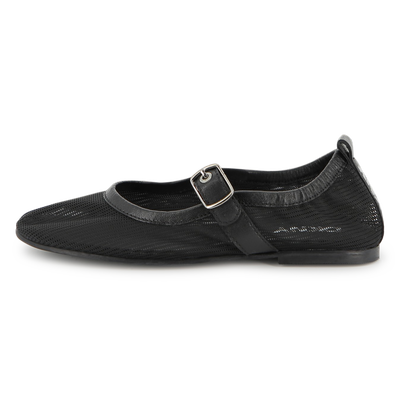 BALLERINES EN CUIR D'AGNEAU DKNY FILLE