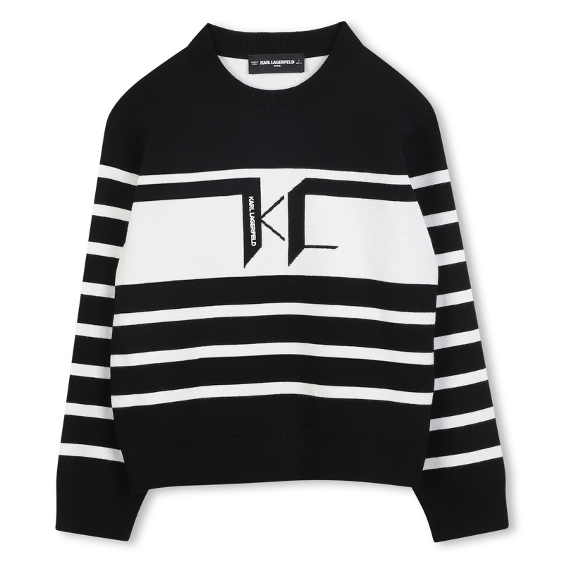 Pull tricot KARL LAGERFELD KIDS 
                        GARCON
