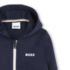 Cardigan de jogging &agrave; capuche BOSS 
                    GARCON