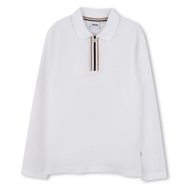 Poloshirt met lange mouwen BOSS 
                        BOY
