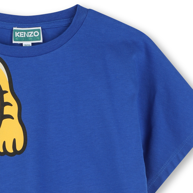 T-shirt imprim&eacute; en coton KENZO KIDS 
                        GARCON