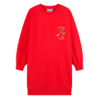 Robe droite avec broderies, PIMENT, hi-res
