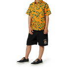 Chemise en satin de coton KENZO KIDS 
                    GARCON