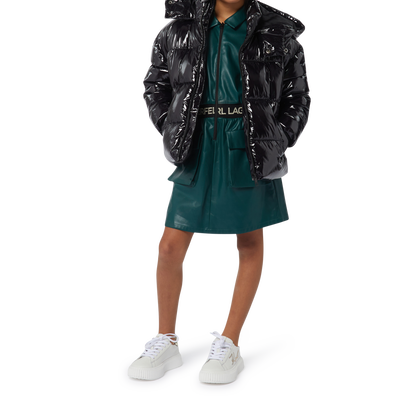 Bonnet orn&eacute; de sequins KARL LAGERFELD KIDS FILLE