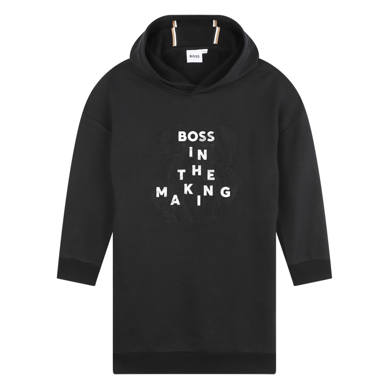 Sweaterjurk met capuchon BOSS 
                        GIRL