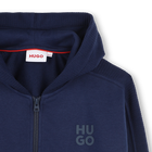 Fleece vest met capuchon HUGO 
                    BOY
