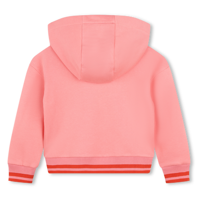 Fleece sweatshirt met rits KENZO KIDS GIRL