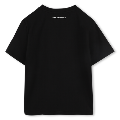 T-SHIRT KORTE MOUWEN KARL LAGERFELD KIDS GIRL