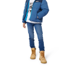 Doudoune d&eacute;perlante &agrave; sigle TIMBERLAND 
                    GARCON