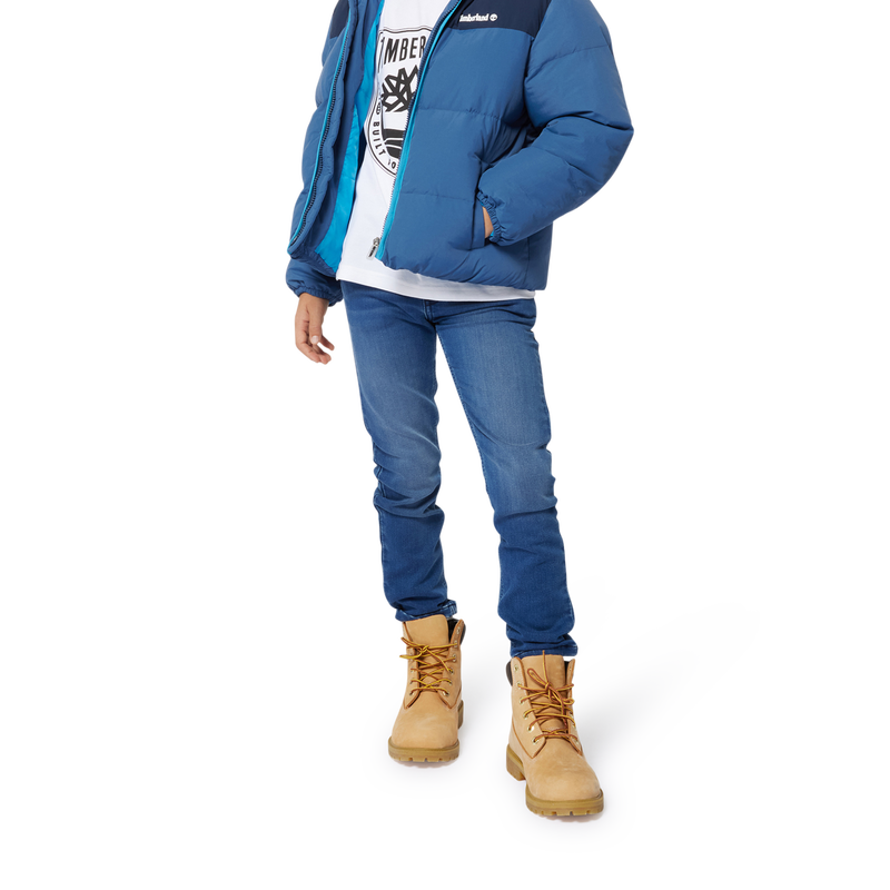 Doudoune d&eacute;perlante &agrave; sigle TIMBERLAND 
                        GARCON