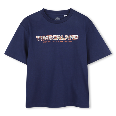 Breed T-shirt van katoen TIMBERLAND BOY