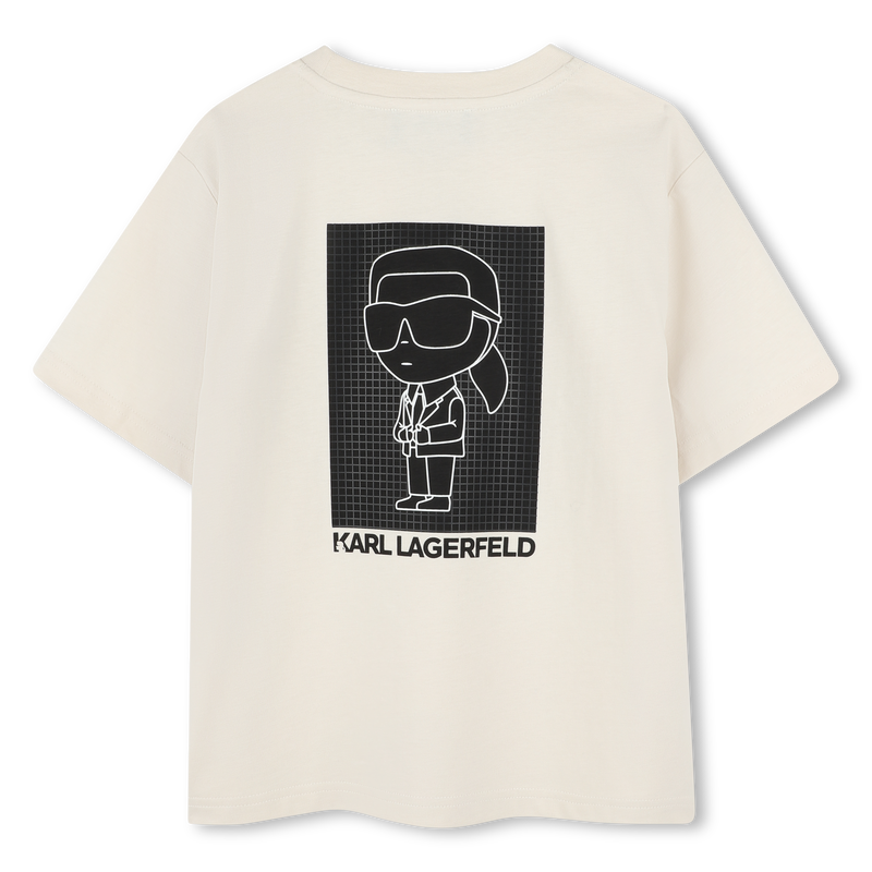 T-shirt &agrave; manches courtes KARL LAGERFELD KIDS 
                        GARCON
