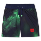 Short de bain d&eacute;perlant HUGO 
                    GARCON