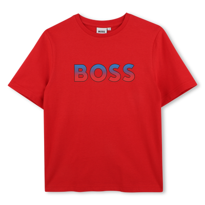T-SHIRT KORTE MOUWEN BOSS JONGEN