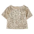 Blouse de c&eacute;r&eacute;monie orn&eacute;e de sequins MICHAEL KORS 
                    FILLE