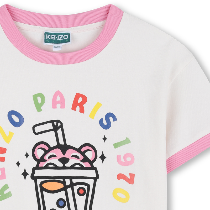 T-SHIRT MET KORTE MOUWEN KENZO KIDS 
                        GIRL