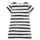 Robe manches courtes KARL LAGERFELD KIDS 
                    FILLE