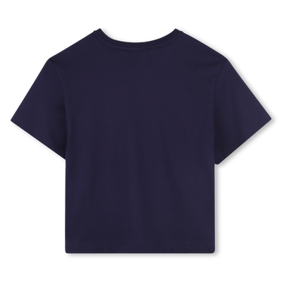 Tee-shirt imprim&eacute; &agrave; manches courtes LANVIN FILLE