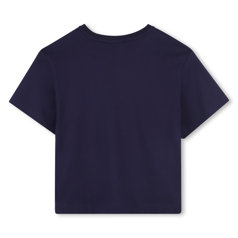 Tee-shirt imprim&eacute; &agrave; manches courtes LANVIN 
                        FILLE