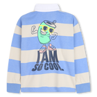 Polo ray&eacute; manches longues BILLIEBLUSH 
                    GARCON