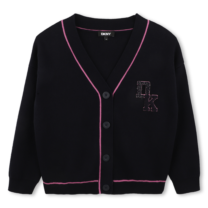Cardigan en tricot DKNY 
                        FILLE