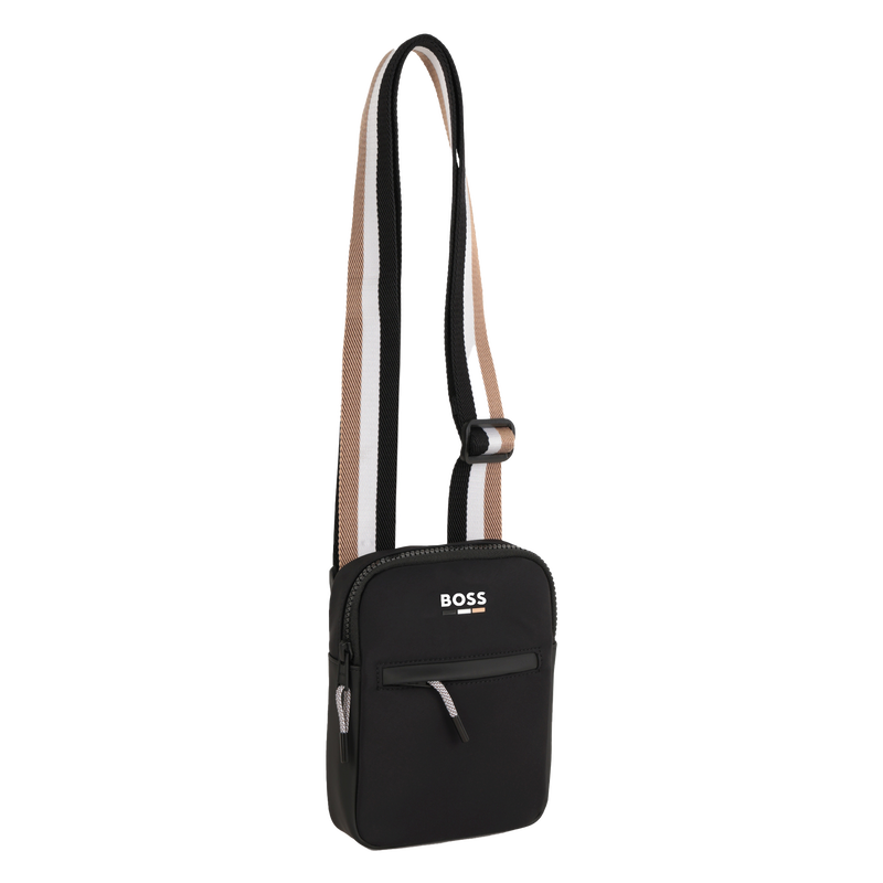 Sac besace en textile enduit BOSS 
                        GARCON