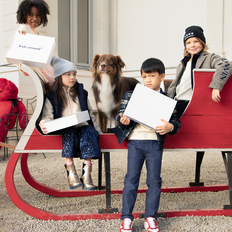 Enkellaarsjes met pailletten BILLIEBLUSH 
                    GIRL