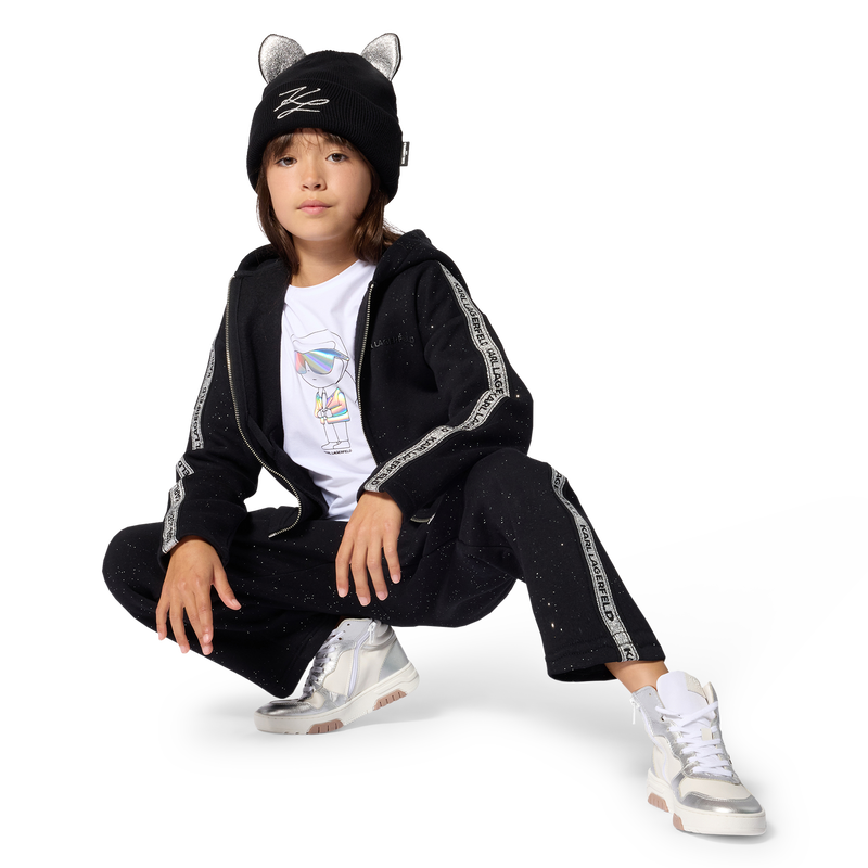 Bonnet en tricot KARL LAGERFELD KIDS 
                        FILLE