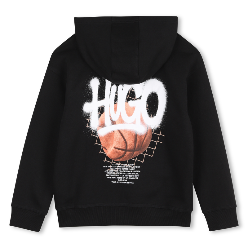 Sweat-shirt &agrave; capuche HUGO 
                        GARCON