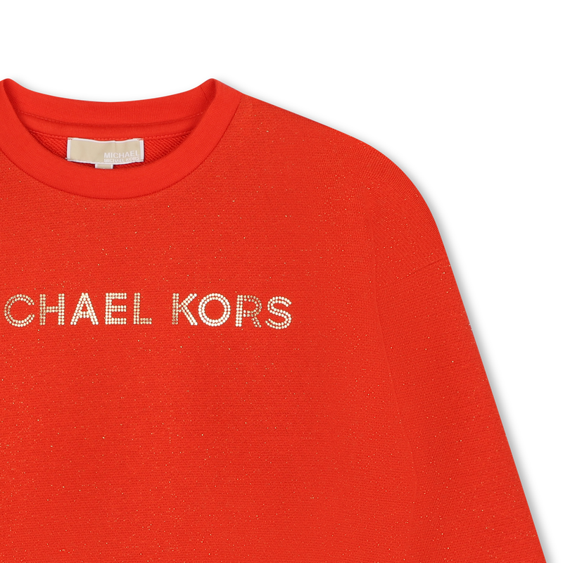 Sweat-shirt paillet&eacute; MICHAEL KORS 
                        FILLE