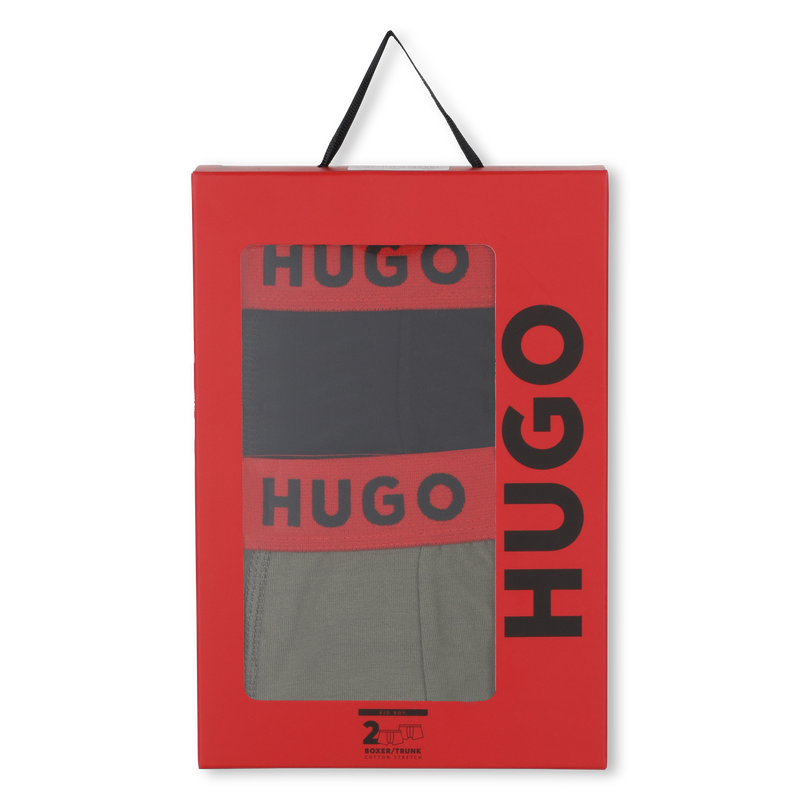 Lot de 2 boxers Hugo 
                        GARCON