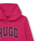 Robe molleton poche kangourou HUGO 
                    FILLE