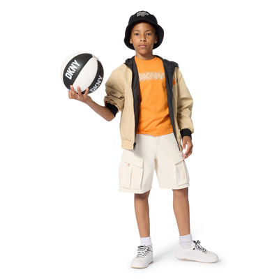 T-SHIRT MET KORTE MOUWEN DKNY BOY