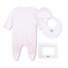 Ensemble pyjama, bonnet et bavoir BOSS 
                    FILLE
