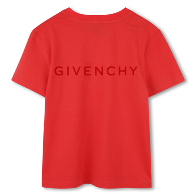 Short-sleeved cotton T-shirt GIVENCHY GARCON