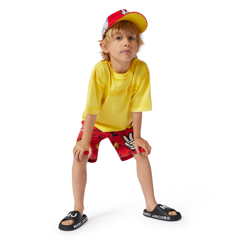 T-shirt en coton avec broderie MARC JACOBS 
                        UNISEXE