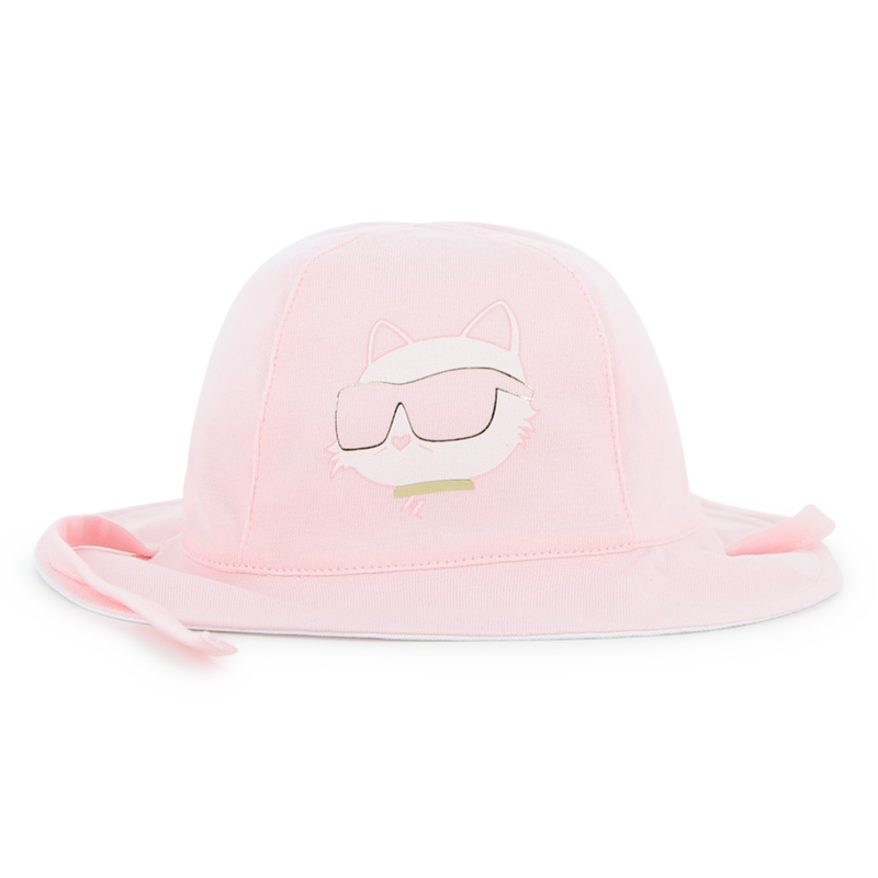 CHAPEAU RÉVERSIBLE KARL LAGERFELD KIDS 
                        FILLE