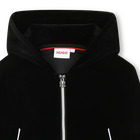 Cardigan &agrave; capuche HUGO 
                    FILLE