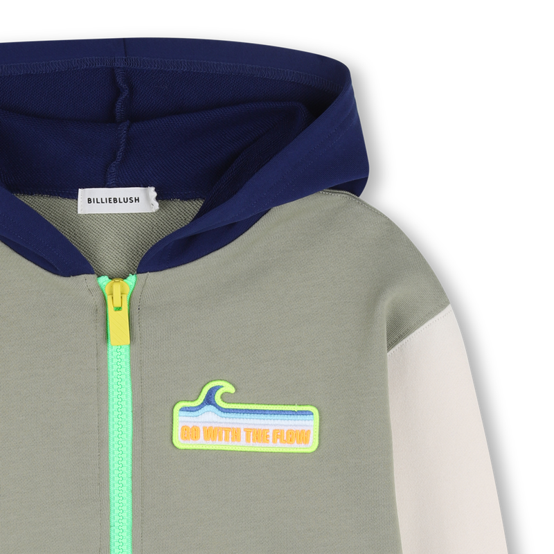 SWEAT ZIPPÉ À CAPUCHE BILLIEBLUSH 
                        GARCON