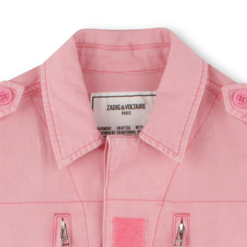 Veste militaire boutonn&eacute;e ZADIG & VOLTAIRE 
                        FILLE