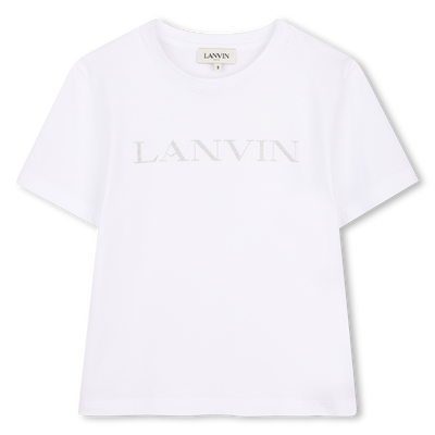 TEE-SHIRT MANCHES COURTES LANVIN FILLE