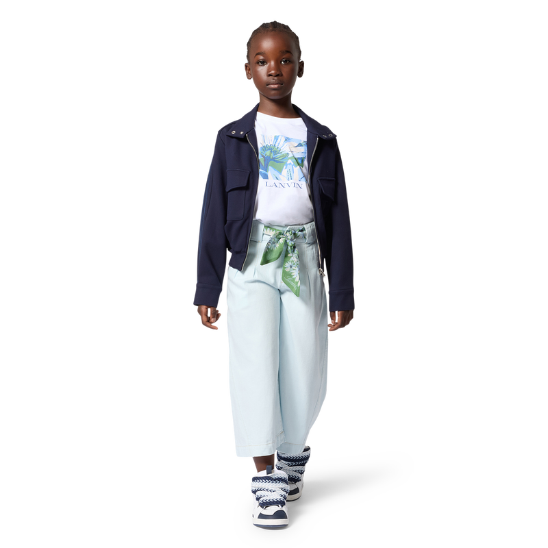 TEE-SHIRT MANCHES COURTES LANVIN 
                        FILLE