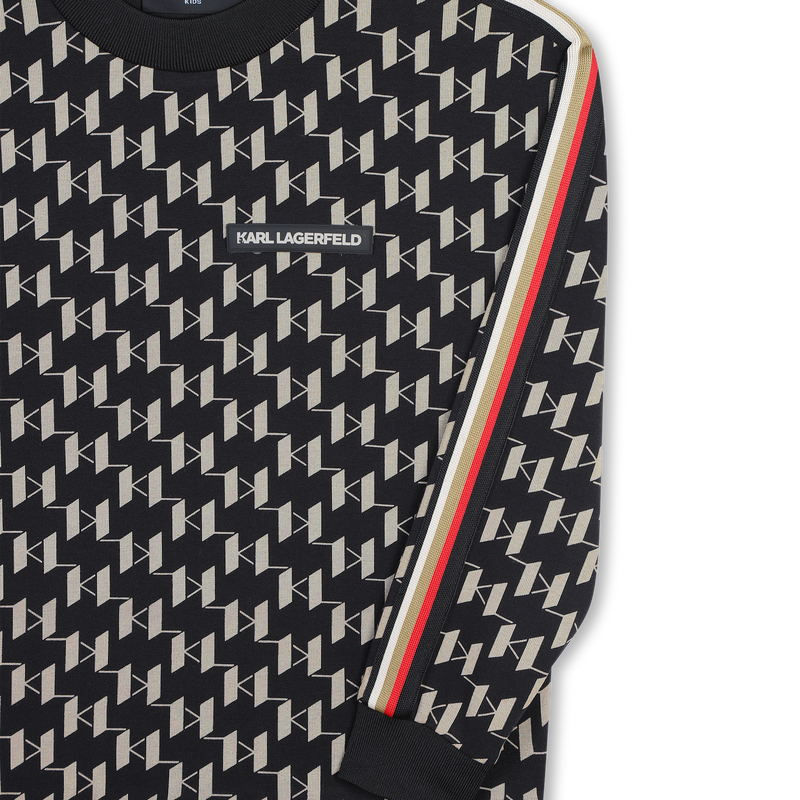 Sweat-shirt imprim&eacute; KARL LAGERFELD KIDS 
                        GARCON