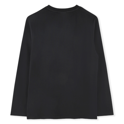 T-SHIRT MET LANGE MOUWEN BOSS BOY