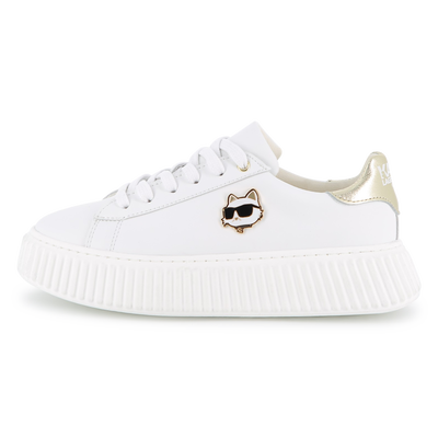 SNEAKERS MET VETERS KARL LAGERFELD KIDS GIRL