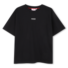 T-shirt met korte mouwen, ZWART, hi-res